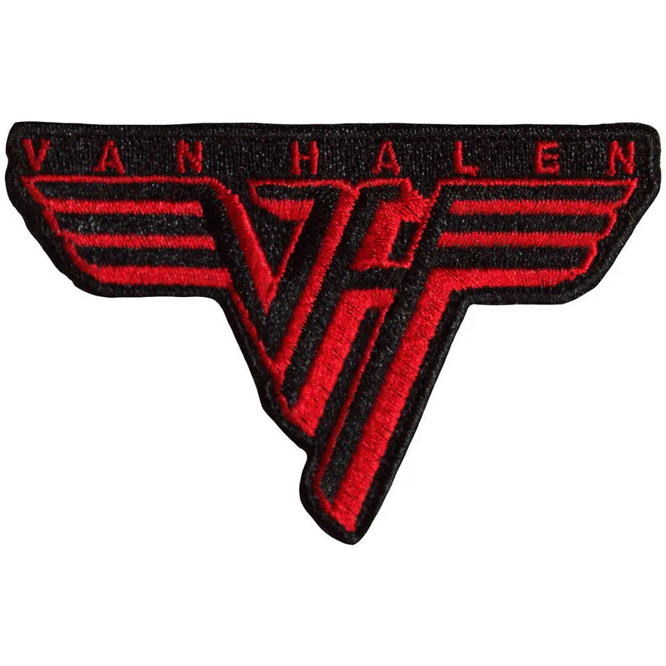 Van Halen Patch Classic Red Logo Ireland Vinyl