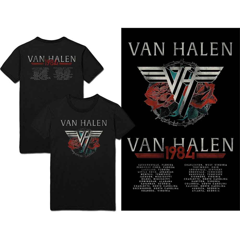 Van Halen Shirt 84 Tour - Ireland Vinyl