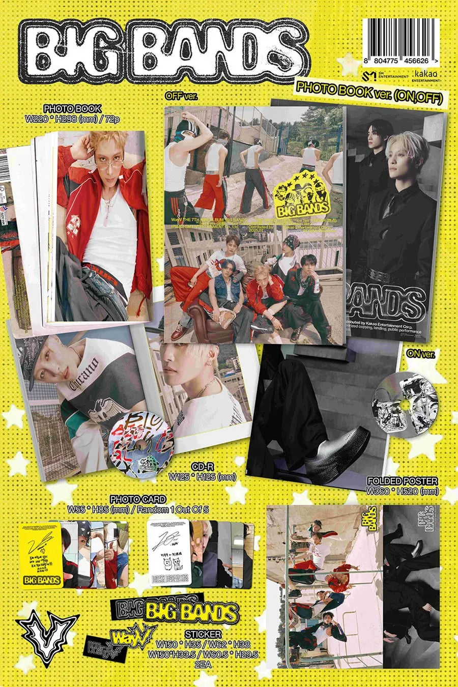 WayV Big Bands (7th Mini) Zhivago Gifts