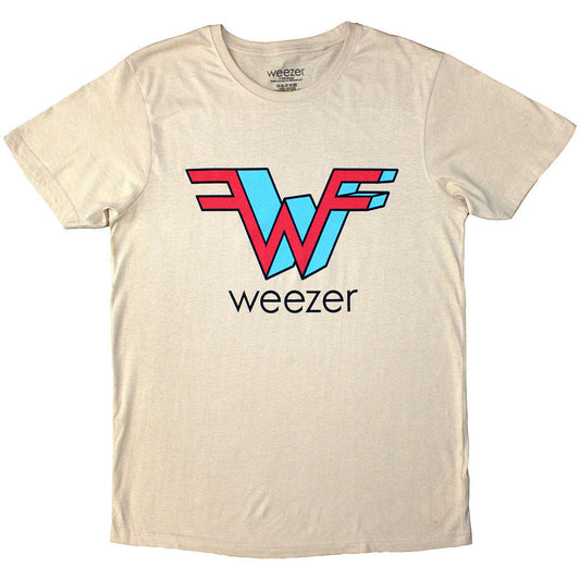 Weezer Shirt: W Logo (Sand)