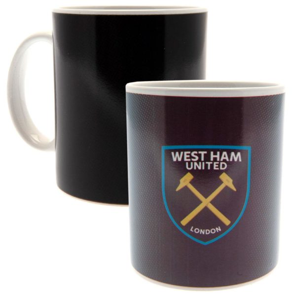 West Ham United FC Heat Changing Mug - Zhivago Gifts