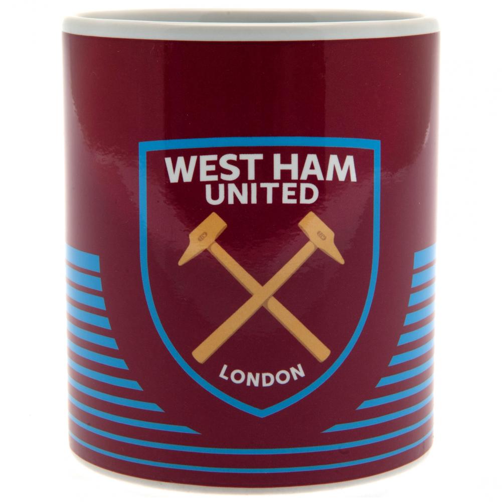 West Ham United FC Line Mug - Zhivago Gifts