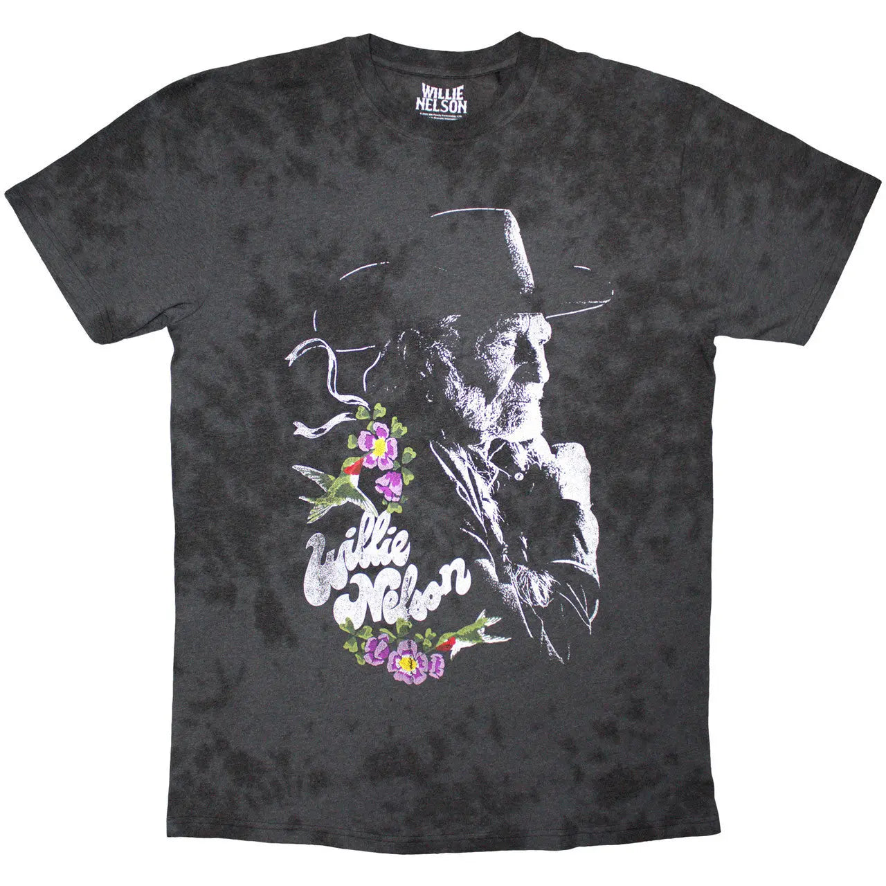 Willie Nelson Shirt: Floral Ireland Vinyl