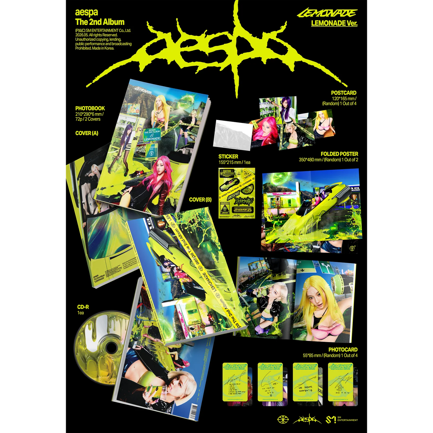 aespa LEMONADE (Photobook)