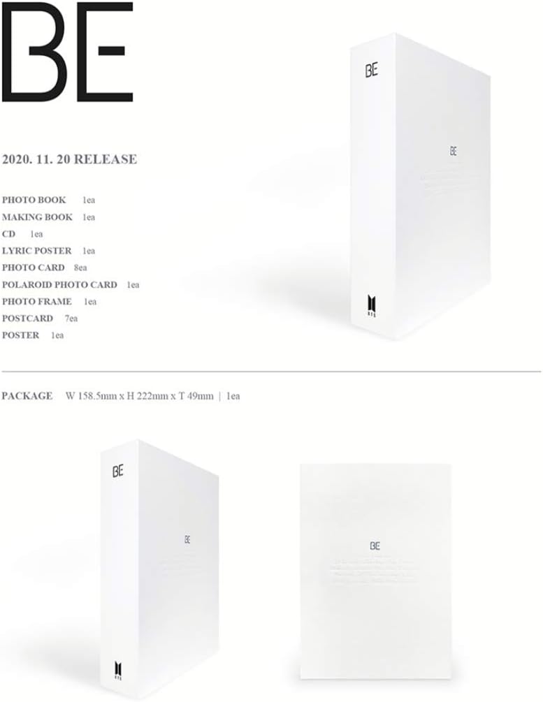 BTS BE Deluxe Version - Zhivago Gifts