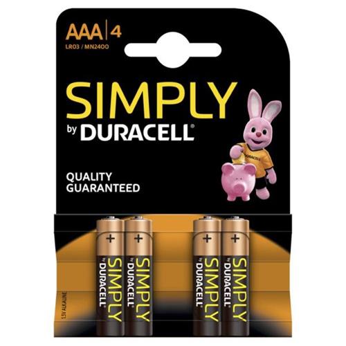 Duracell AAA Batteries 4 Pack - Zhivago Gifts