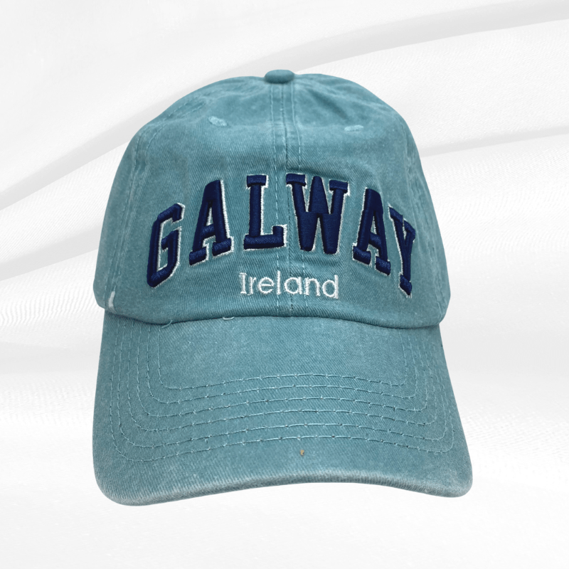 Galway Ireland Dorian Baseball Cap (Turquoise) - Zhivago Gifts
