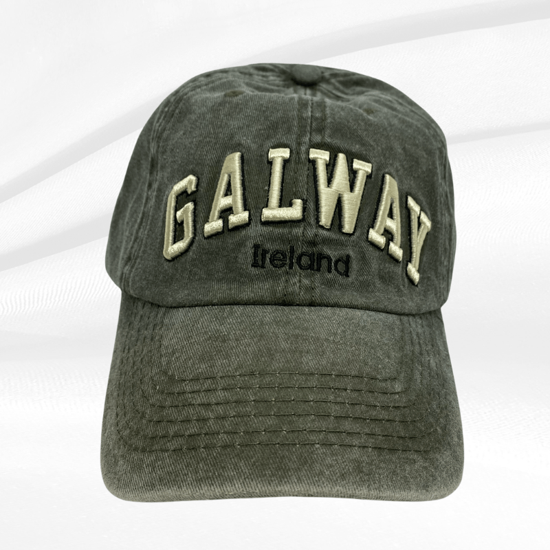 Galway Ireland Dorian Baseball Cap (Olive) - Zhivago Gifts
