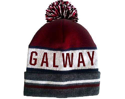 Galway Text Bobble Hat - Zhivago Gifts