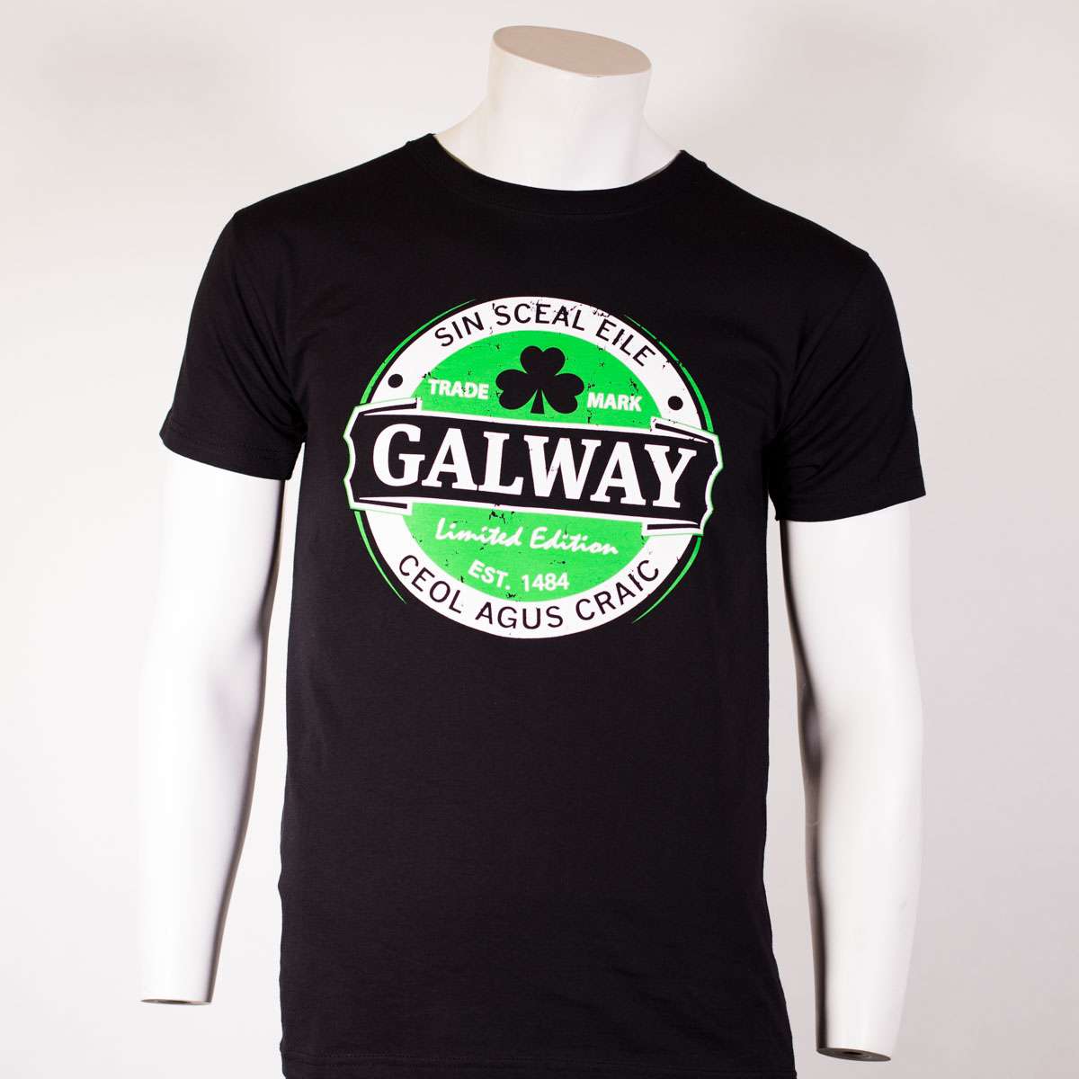 Galway Beer Mat T-Shirt - Zhivago Gifts