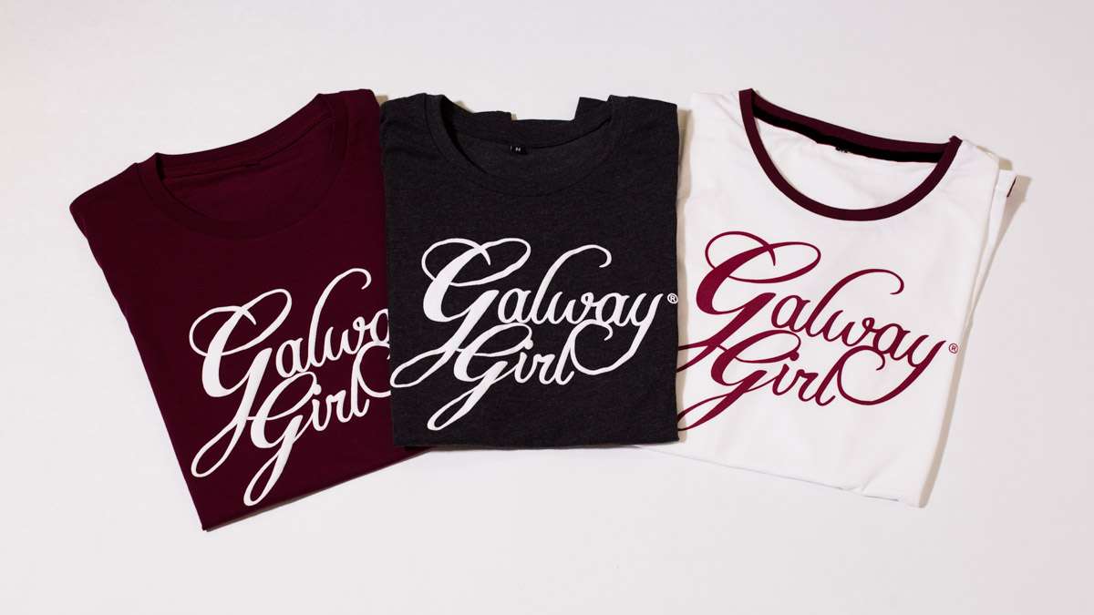Galway Girl T Shirt Charcoal - Zhivago Gifts