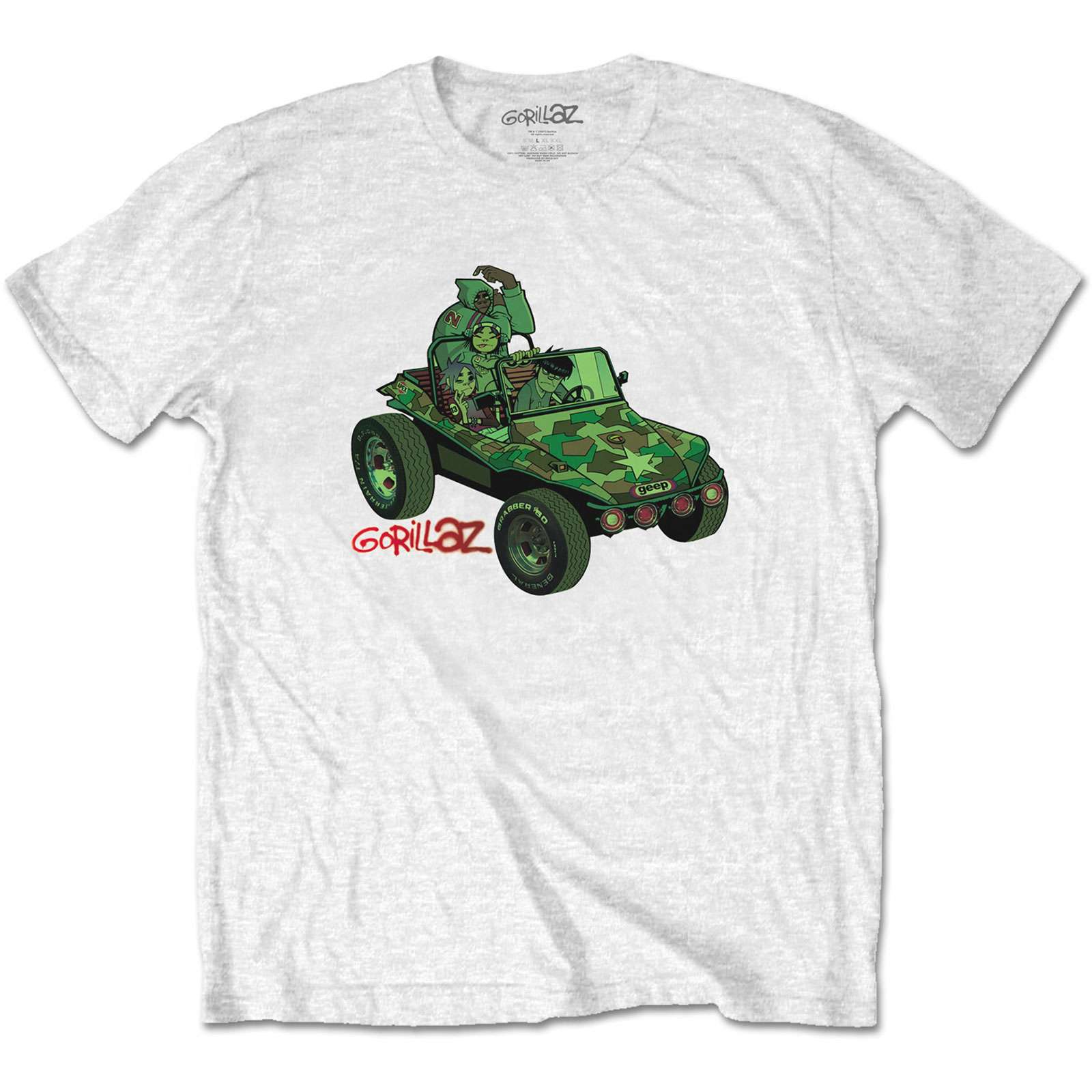 Gorillaz Official Shirt Jeep