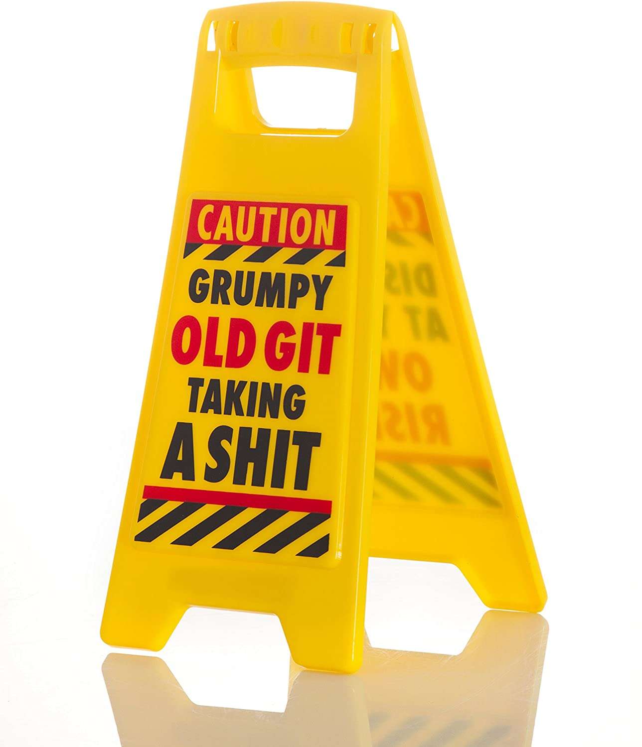Grumpy Old Gift Warning Sign - Zhivago Gifts