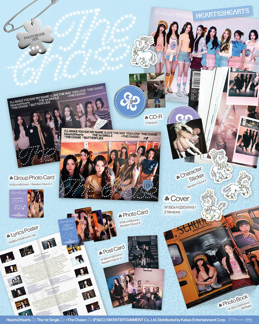 Hearts2Hearts – The Chase (Photobook Ver.)