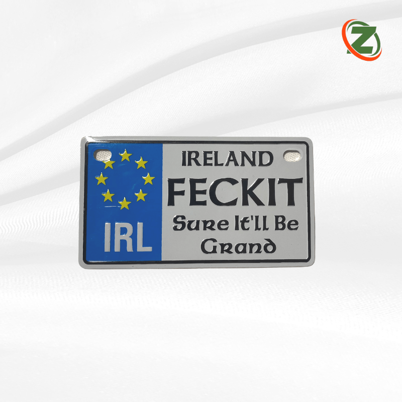 Ireland Feckit Number Plate - Zhivago Gifts