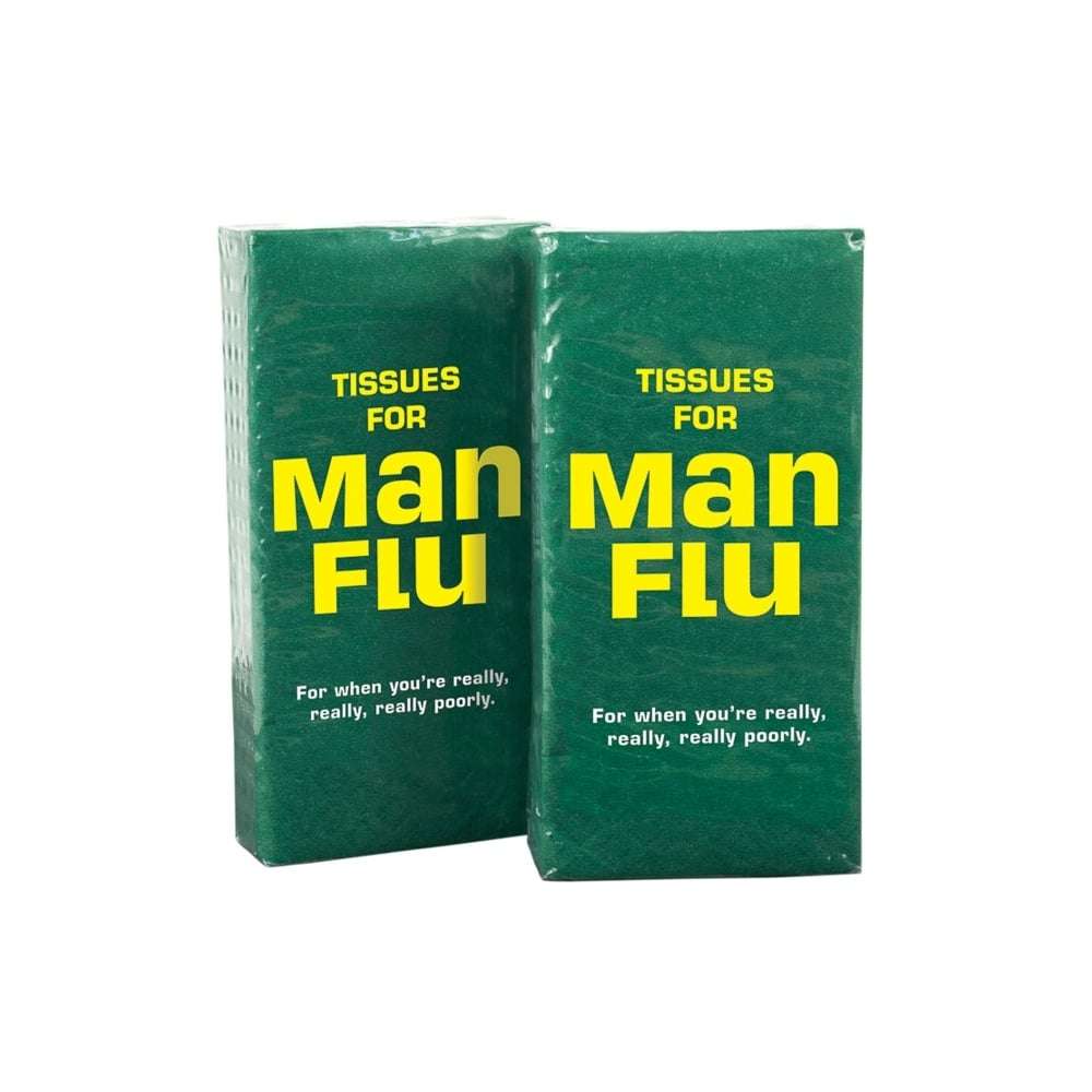 Man Flu Tissues - Zhivago Gifts