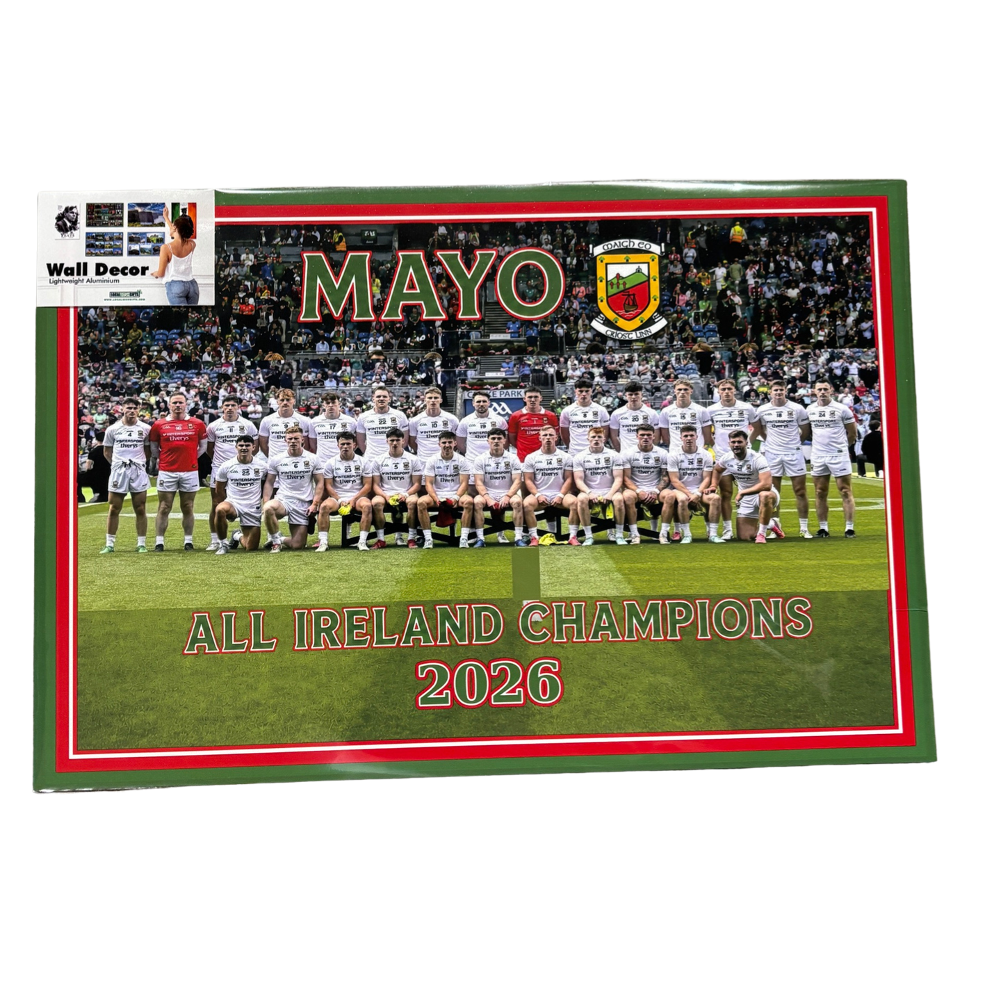 Mayo - All Ireland Champions 26 Wall Sign