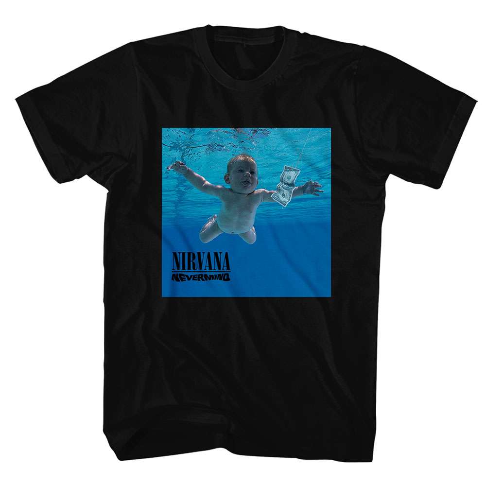 Nirvana T-Shirt Nevermind Cover