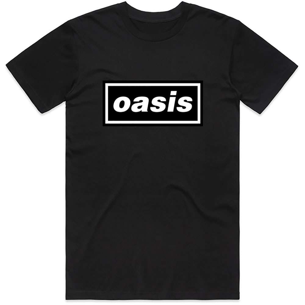 Oasis Unisex T-Shirt: Decca Logo - Zhivago Gifts
