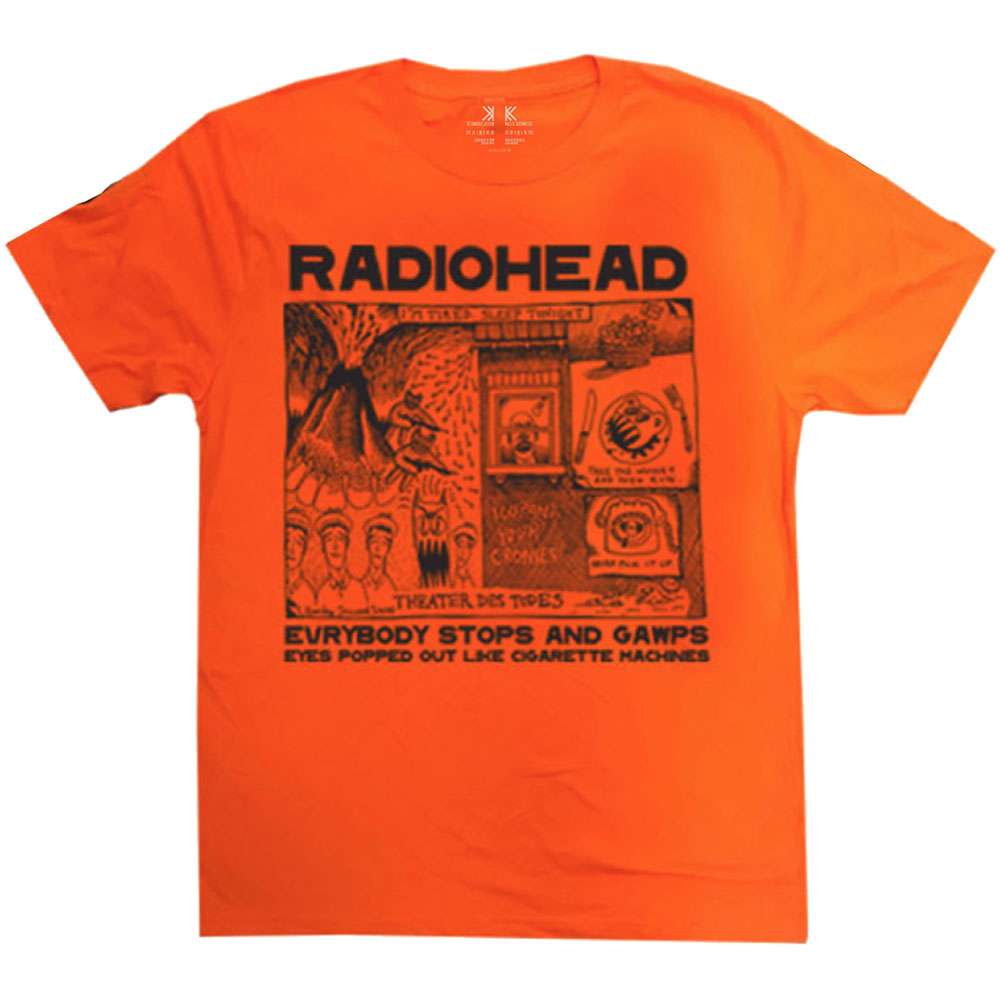 radiohead orange shirt ireland