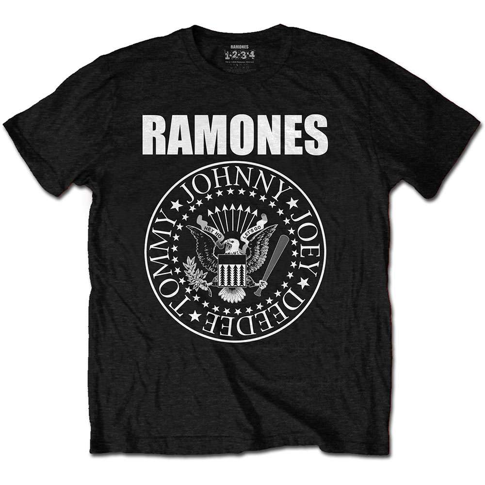 Ramones Unisex T-Shirt: Presidential Seal - Zhivago Gifts