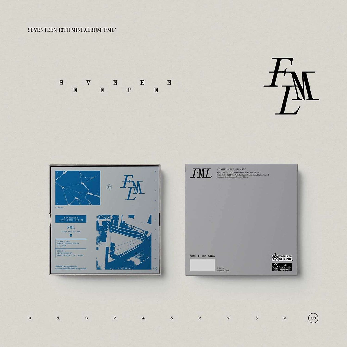 SEVENTEEN 10th Mini Album 'FML' - SALE!!