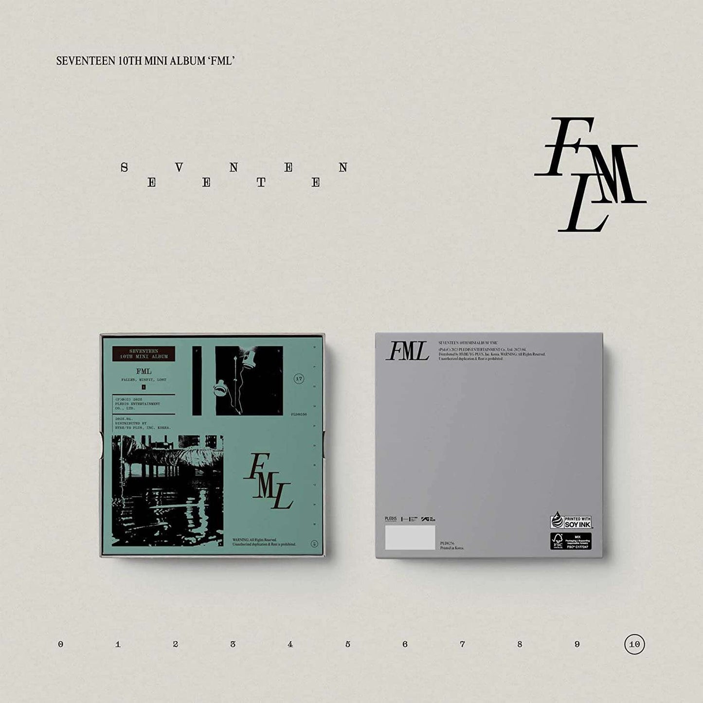 SEVENTEEN 10th Mini Album 'FML' - SALE!! - Zhivago Gifts