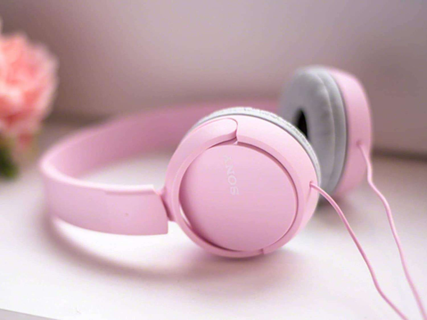 Sony Stereo Headphones Pink