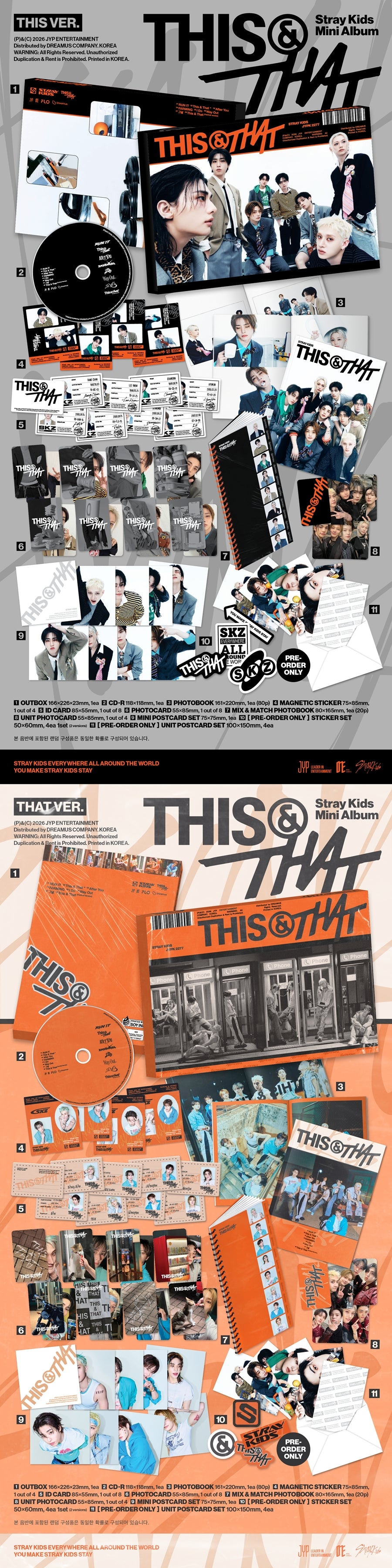 Stray Kids - [THIS & THAT] (THIS VER., THAT VER.)