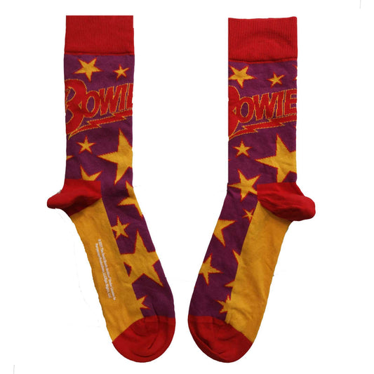 David Bowie Stars Socks - Zhivago Gifts