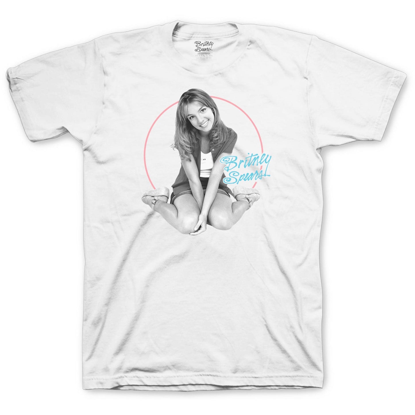 Britney Spears T-Shirt: Classic Circle - Zhivago Gifts