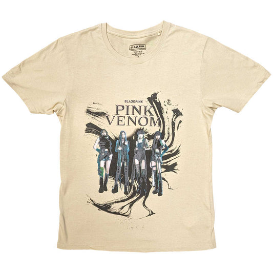 BlackPink T-Shirt Pink Venom Oil Stroke - Zhivago Gifts - Ireland K-Pop