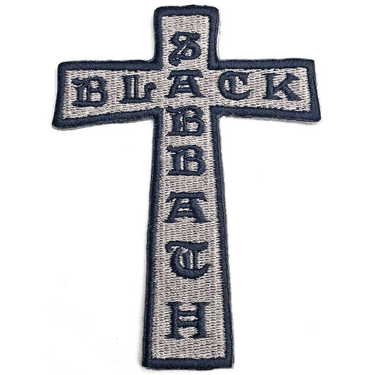 Black Sabbath Patch Cross
