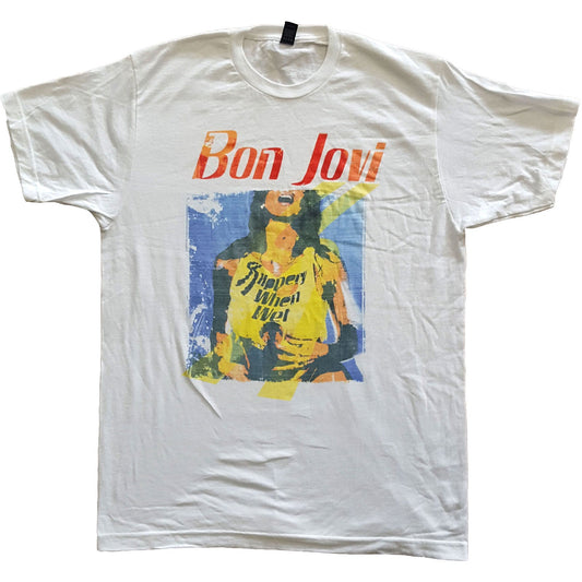 Bon Jovi Shirt Slippery When Wet Cover - Zhivago Gifts