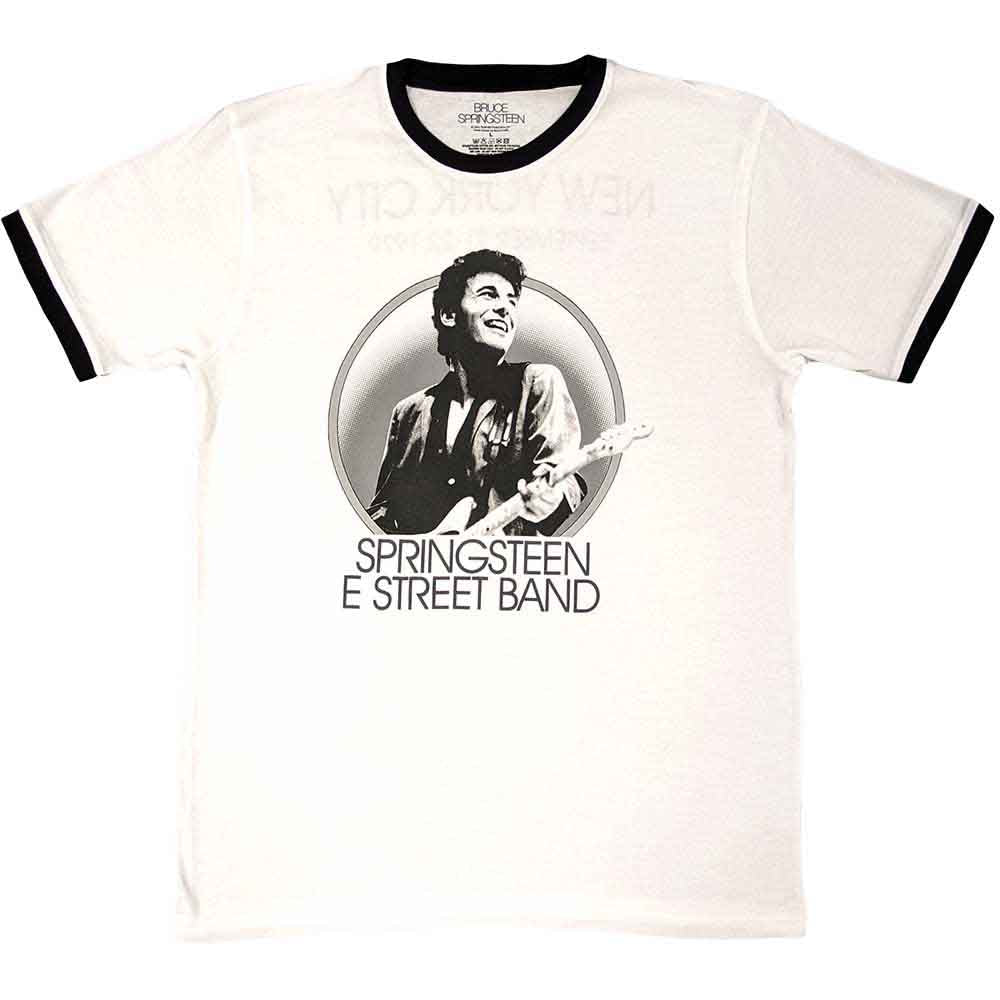 Bruce Springsteen Ringer T-Shirt NYC - Zhivago Gifts