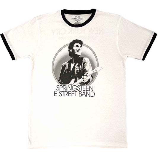 Bruce Springsteen Ringer T-Shirt NYC - Zhivago Gifts
