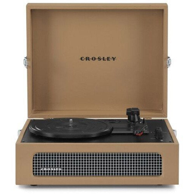 Crosley Voyager 2-Way Bluetooth Record Player - Tan - Zhivago Gifts