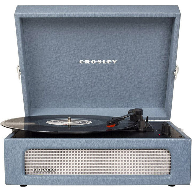 Crosley Voyager 2-Way Bluetooth Record Player - Washed Blue - Zhivago Gifts