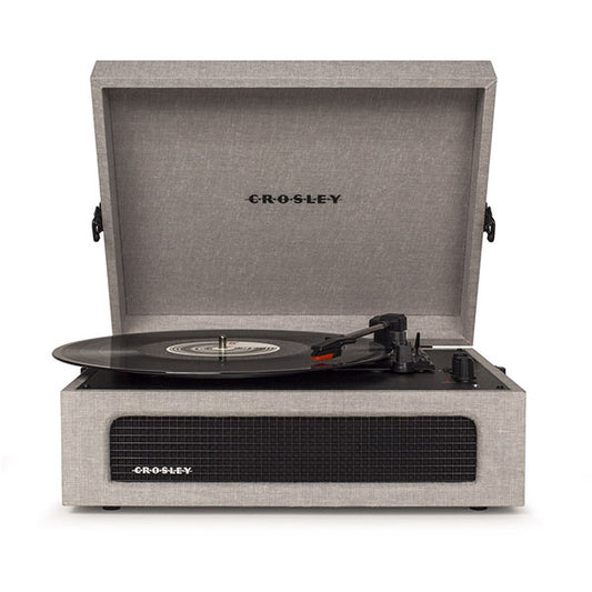 Crosley Voyager 2-Way Bluetooth Record Player Grey - Zhivago Gifts