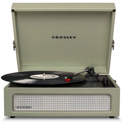 Crosley Voyager Portable Turntable - Sage - Zhivago Gifts