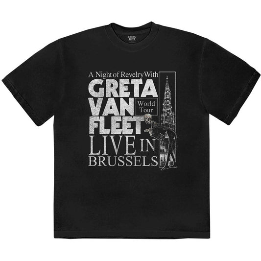 Greta Van Fleet T-Shirt Night of Revelry - Zhivago Gifts