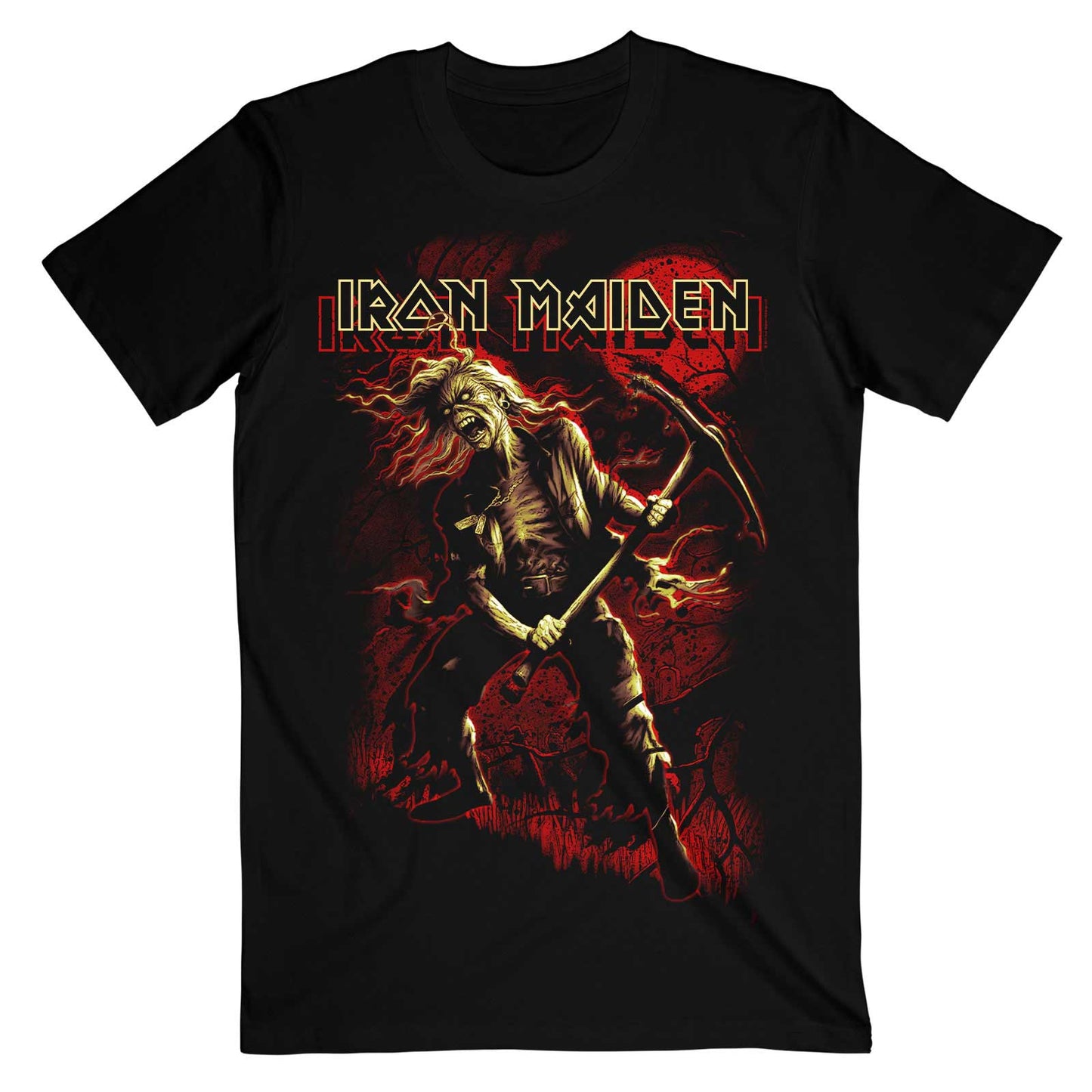 Iron Maiden Shirt Benjamin Breeg Red - Zhivago Gifts