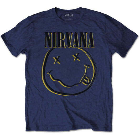 Nirvana Kids T-Shirt Inverse Happy Face - Zhivago Gifts
