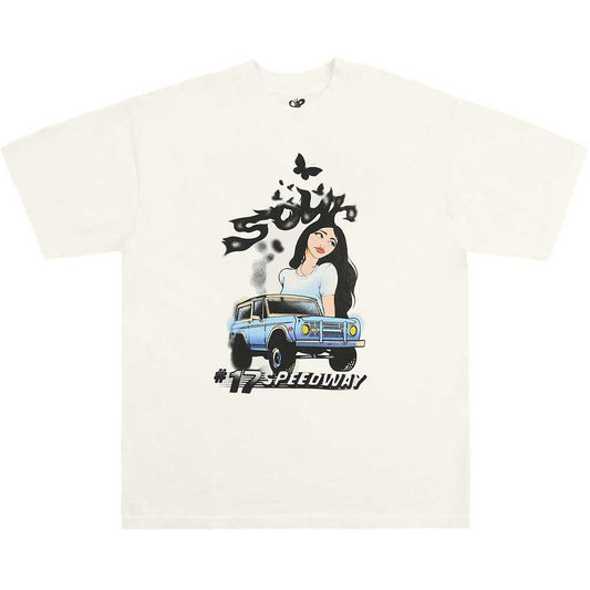 Olivia Rodrigo Official T-Shirt Sour Airbrush - Zhivago Gifts