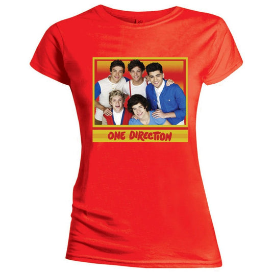 One Direction Ladies Shirt Red - Zhivago Gifts