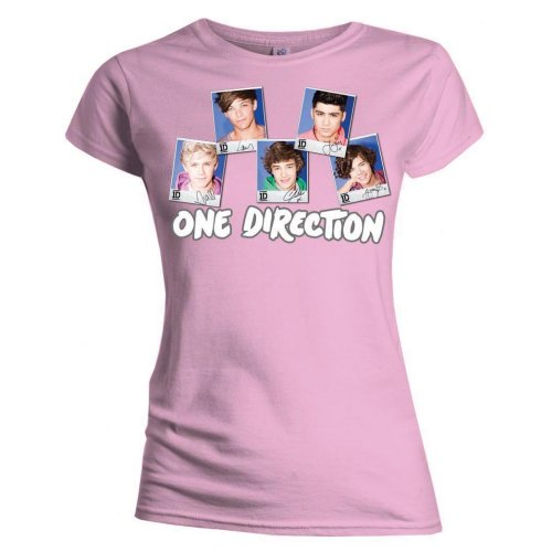 One Direction Ladies T-Shirt Polaroid (Skinny Fit)