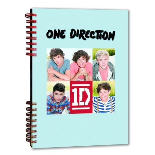 One Direction Notebook 5 Head Shots - Zhivago Gifts