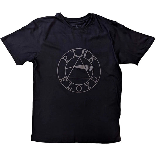 Pink Floyd Hi-Build T-Shirt Circle Logo - Zhivago Gifts