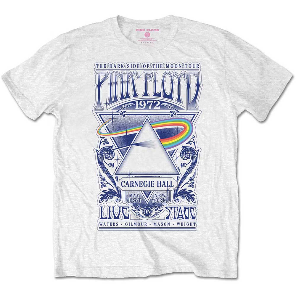 Pink Floyd Kids T-Shirt Carnegie Hall Poster - Zhivago Gifts
