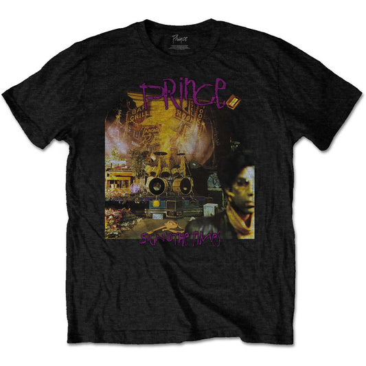 Prince T-Shirt Sign O The Times Album - Zhivago Gifts